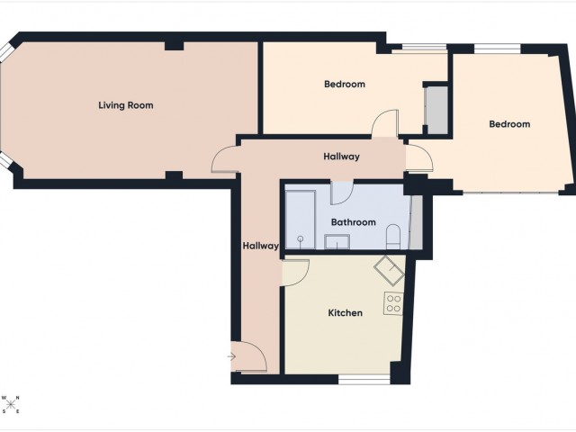 2 Sovrums Lägenhet i Estepona