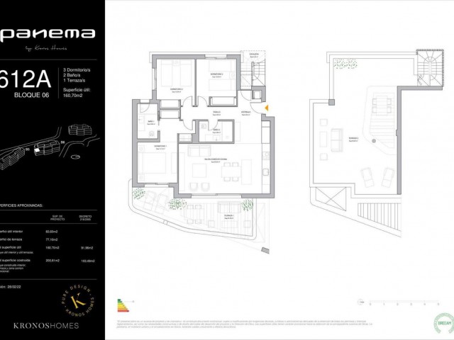 Apartamento con 3 Dormitorios  en Calanova Golf