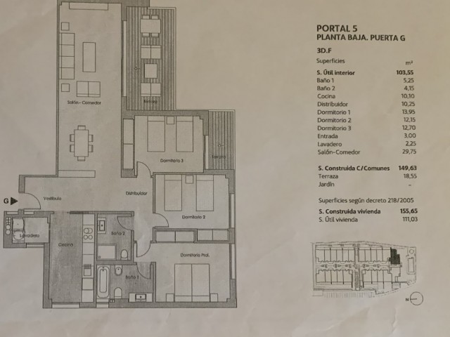 Apartamento con 3 Dormitorios  en Elviria