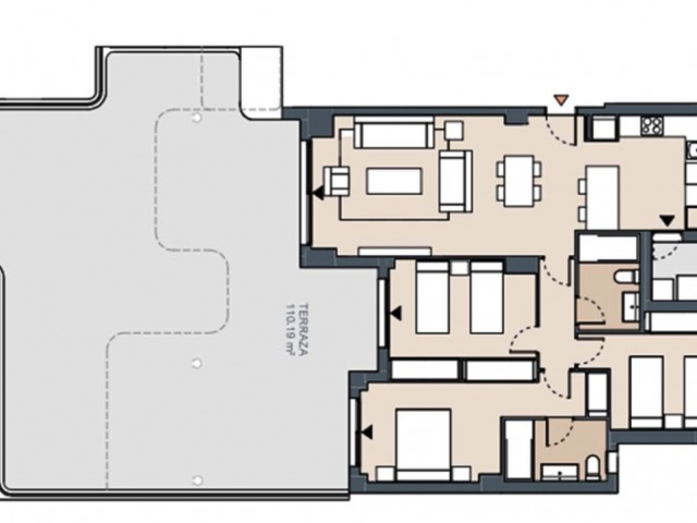 3 Sovrums Lägenhet i Estepona