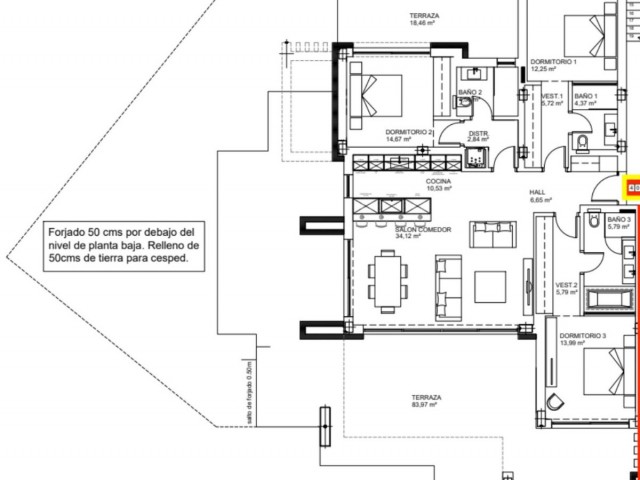 3 Soveroms Leilighet i Ojén