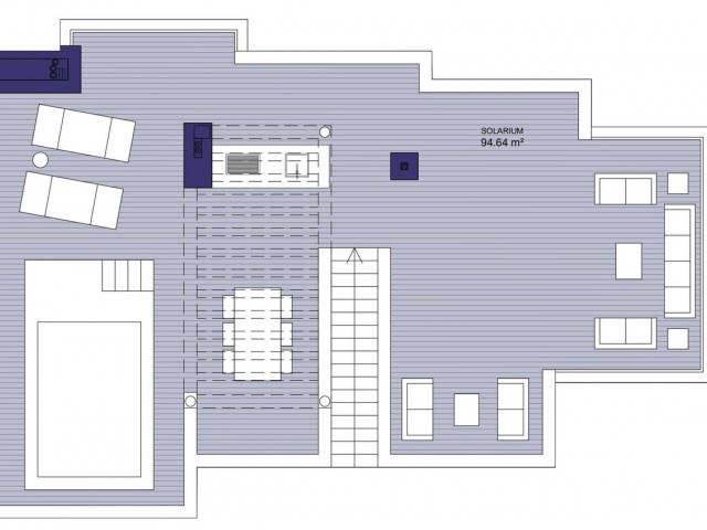 Apartamento con 2 Dormitorios  en Carvajal