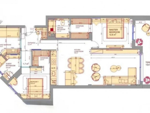 3 Makuuhuoneen Huoneisto Nueva Andalucía