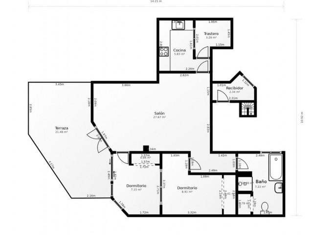 Penthouse in Elviria