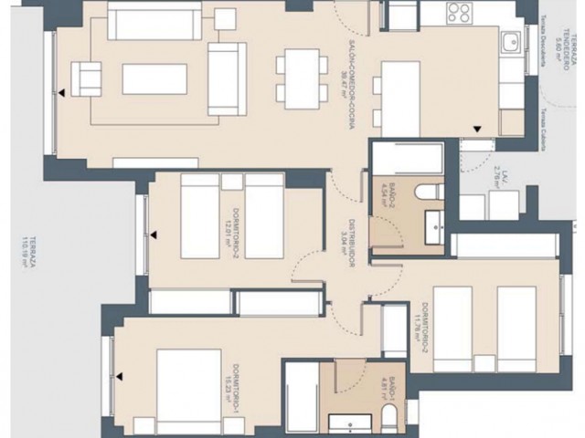 3 Bedrooms Apartment in Estepona