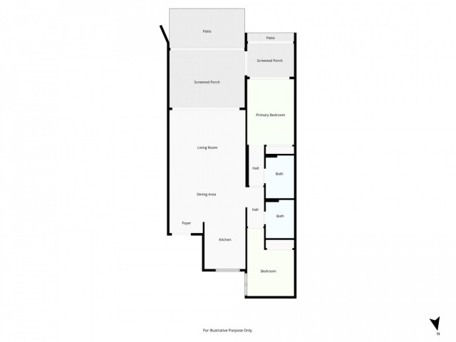 2 Soveroms Leilighet i Casares