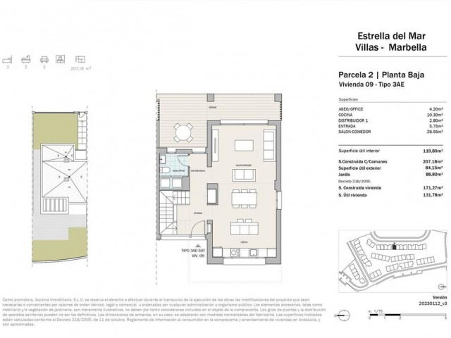 3 Bedrooms Townhouse in Elviria