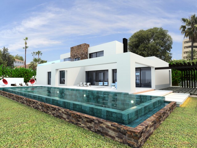 4 Sovrums Villa i Guadalmina Baja