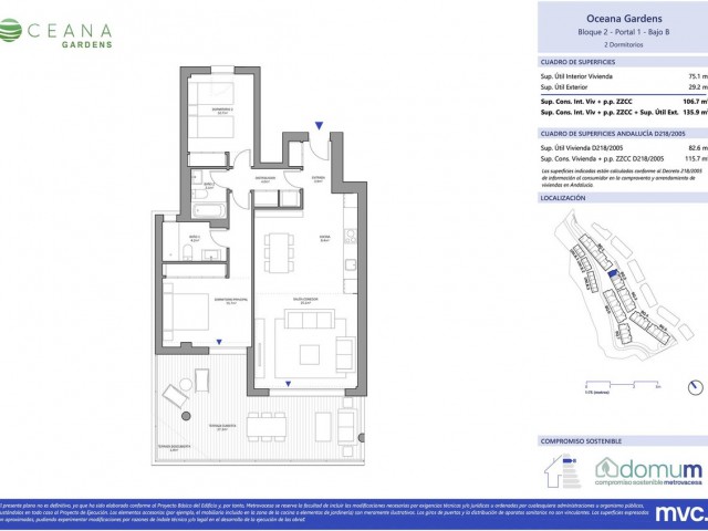 Appartement avec 2 Chambres  à Estepona