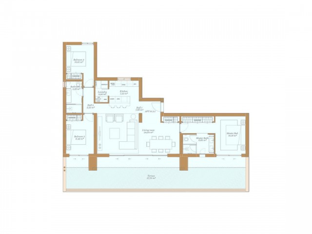 Apartamento con 2 Dormitorios  en Marbella