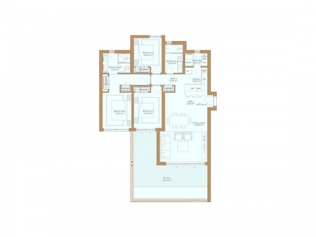 Apartamento con 2 Dormitorios  en Marbella
