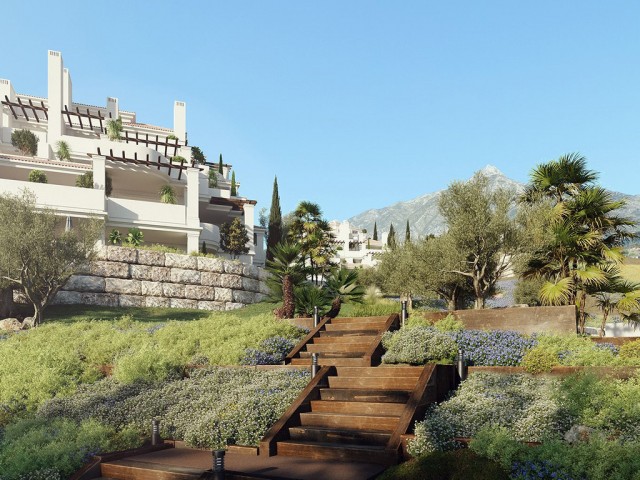 Penthouse avec 2 Chambres  à Nueva Andalucía