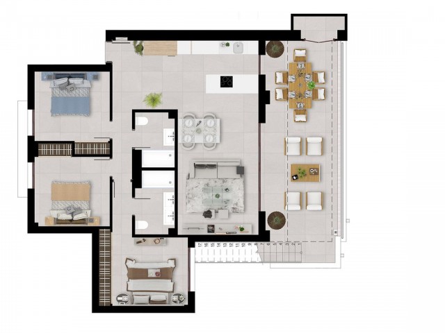 Penthouse in Istán