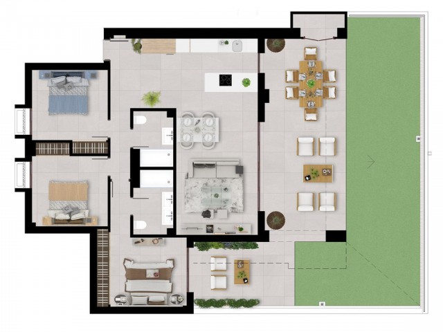 Penthouse in Istán