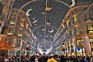 El 24 de noviembre llega la Navidad a Málaga con el encendido de las luces en la Calle Larios